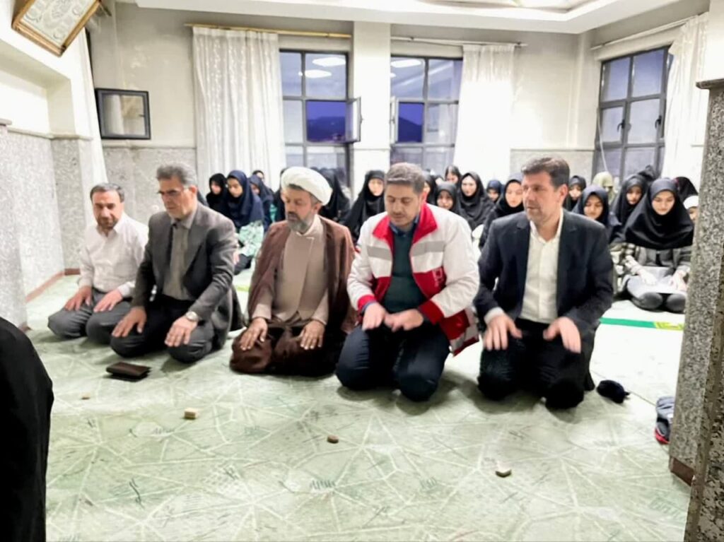 حضور مدیر ستاد اقامه نماز در طرح مانا و جشن روز اولی‌های هلال احمر زنجان
