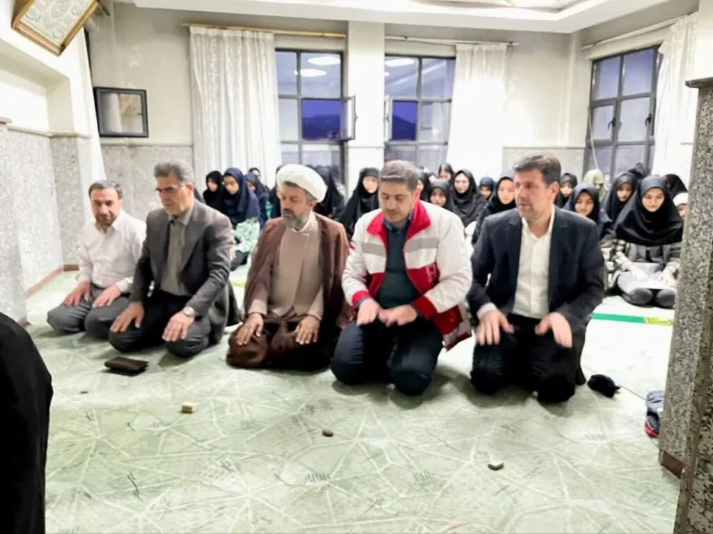 حضور مدیر ستاد اقامه نماز در طرح مانا و جشن روز اولی‌های هلال احمر زنجان