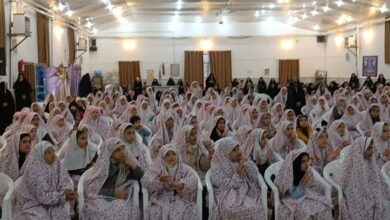 جشن روزه اولی های مدارس دخترانه شهرستان بشرویه برگزار شد