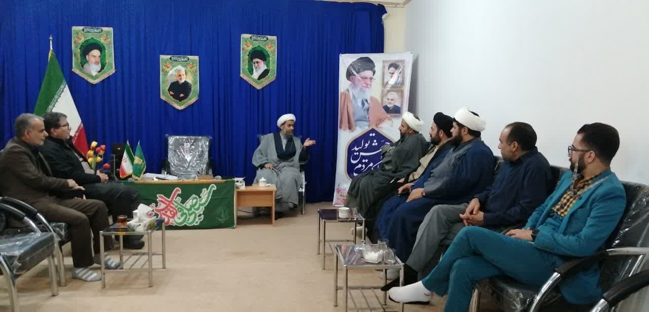 دیدار مدیر ستاد اقامه نماز خراسان جنوبی با امام جمعه شهرستان بشرویه