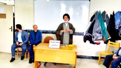 نشست شیوه فرهنگ‌سازی نماز در مدارس سجاس رود برگزار شد