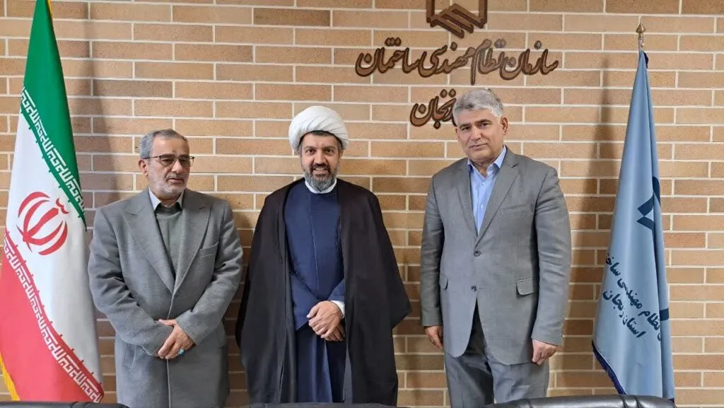 دیدار سرپرست ستاد اقامه نماز زنجان با رئیس جدید سازمان نظام مهندسی ساختمان استان