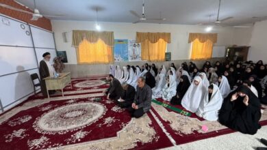 دومین گفتمان نماز با دانش آموزان در علی آباد کتول