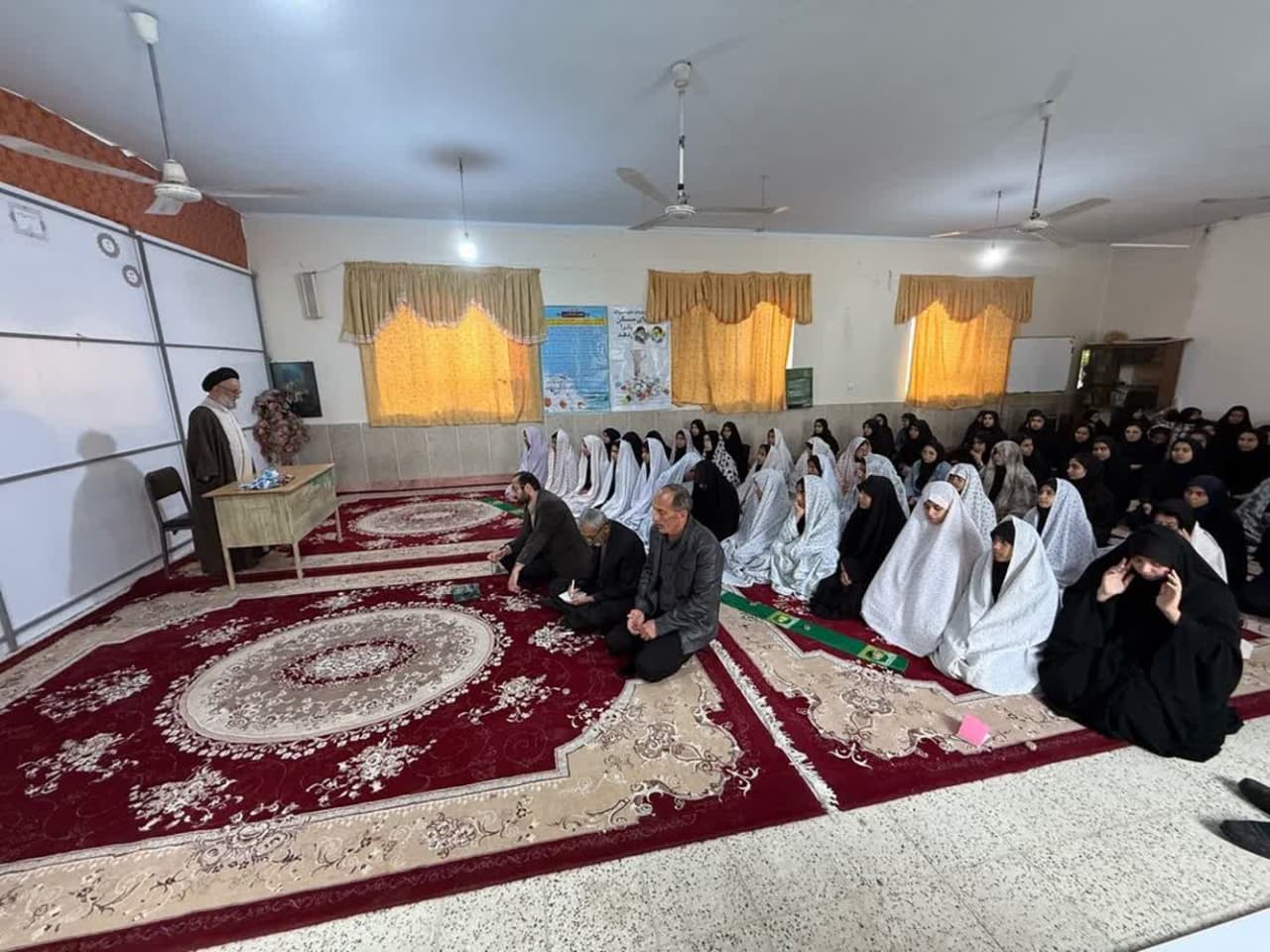 دومین گفتمان نماز با دانش آموزان در علی آباد کتول