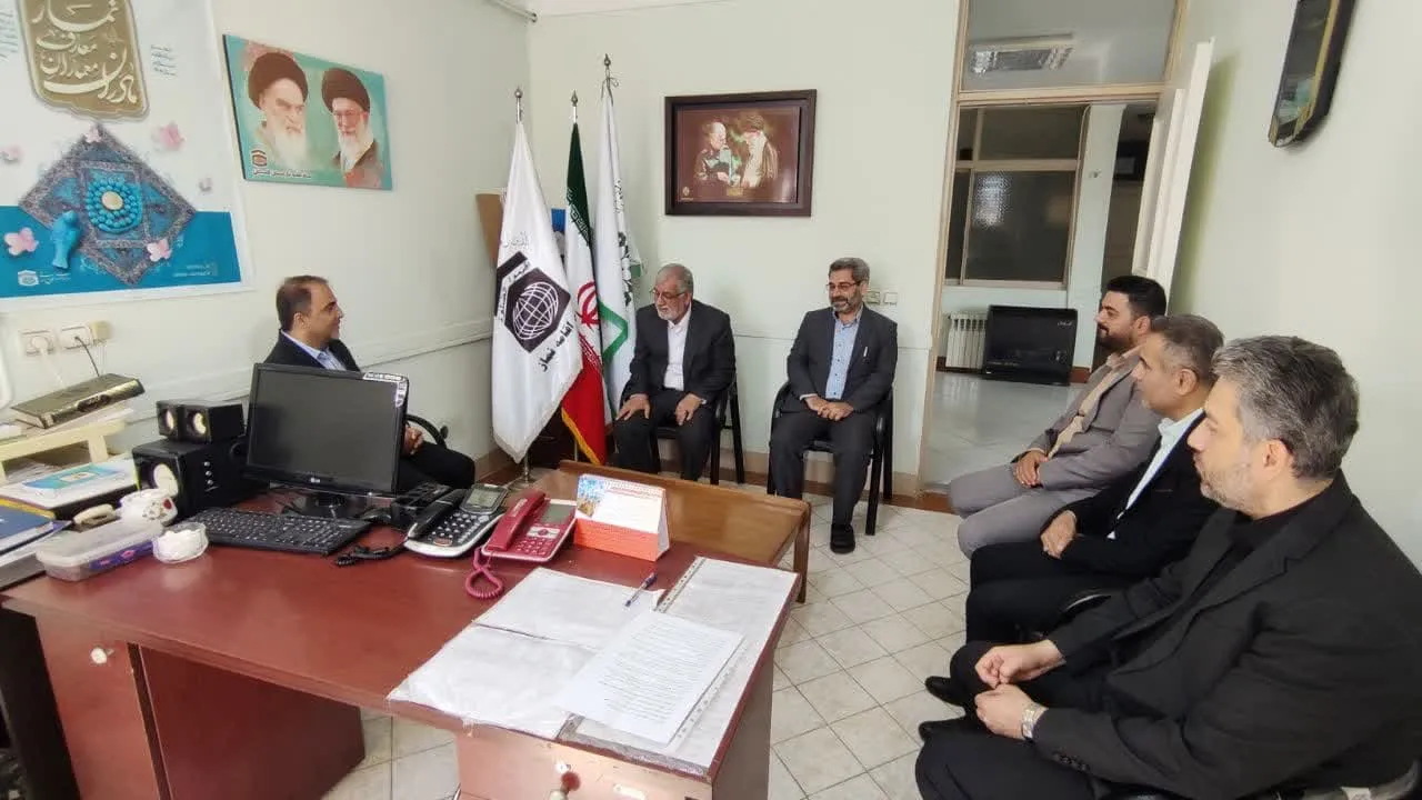 دیدار مدیرعامل آب و فاضلاب گلستان با مدیر ستاد اقامه نماز