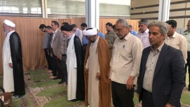 اقامه نماز وحدت بخش شهرستان رفسنجان