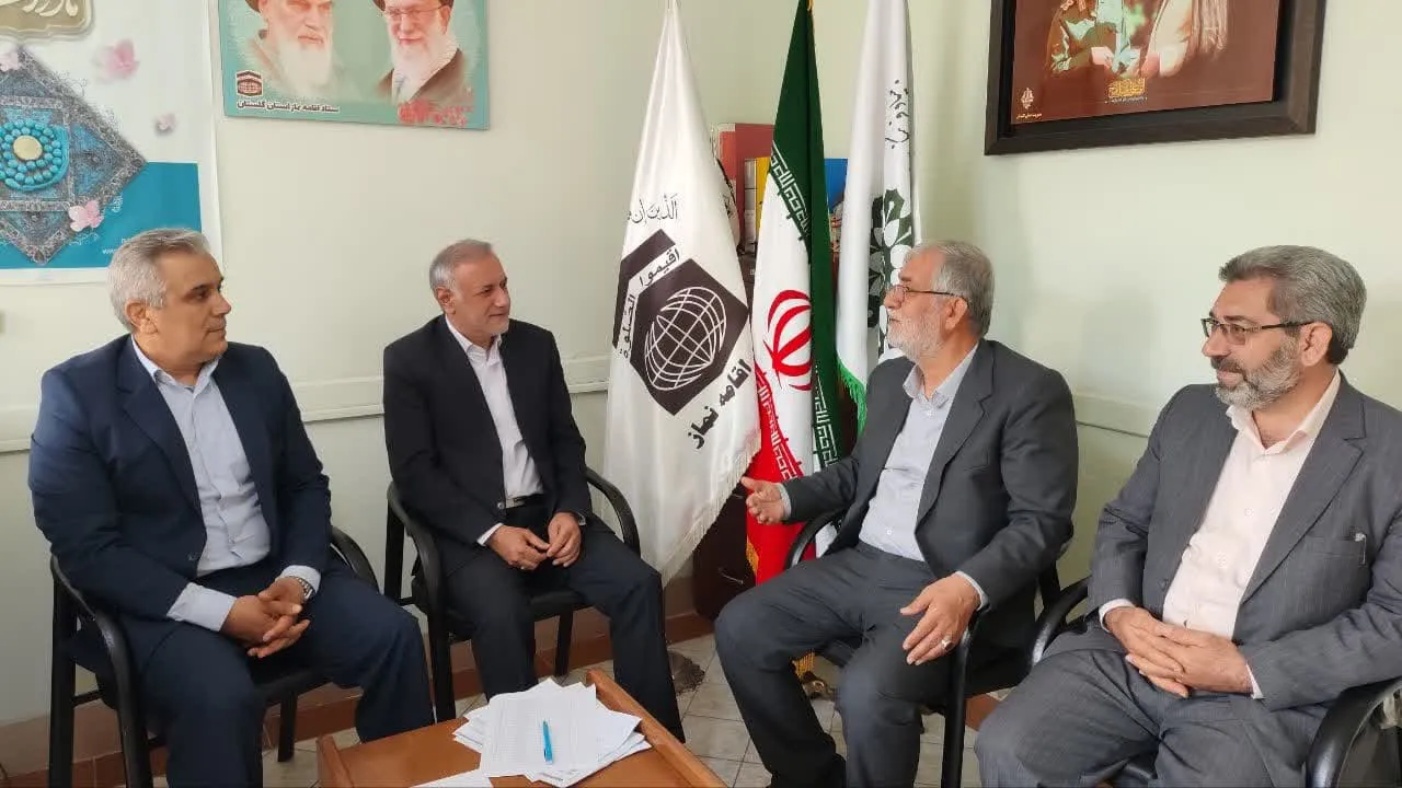 مدیر کل ورزش و جوانان گلستان با مدیر ستاد اقامه نماز دیدار و گفتگو کرد
