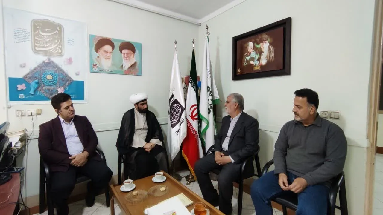 دیدار رئیس تبلیغات اسلامی شهرستان گرگان با مدیر ستاد اقامه نماز
