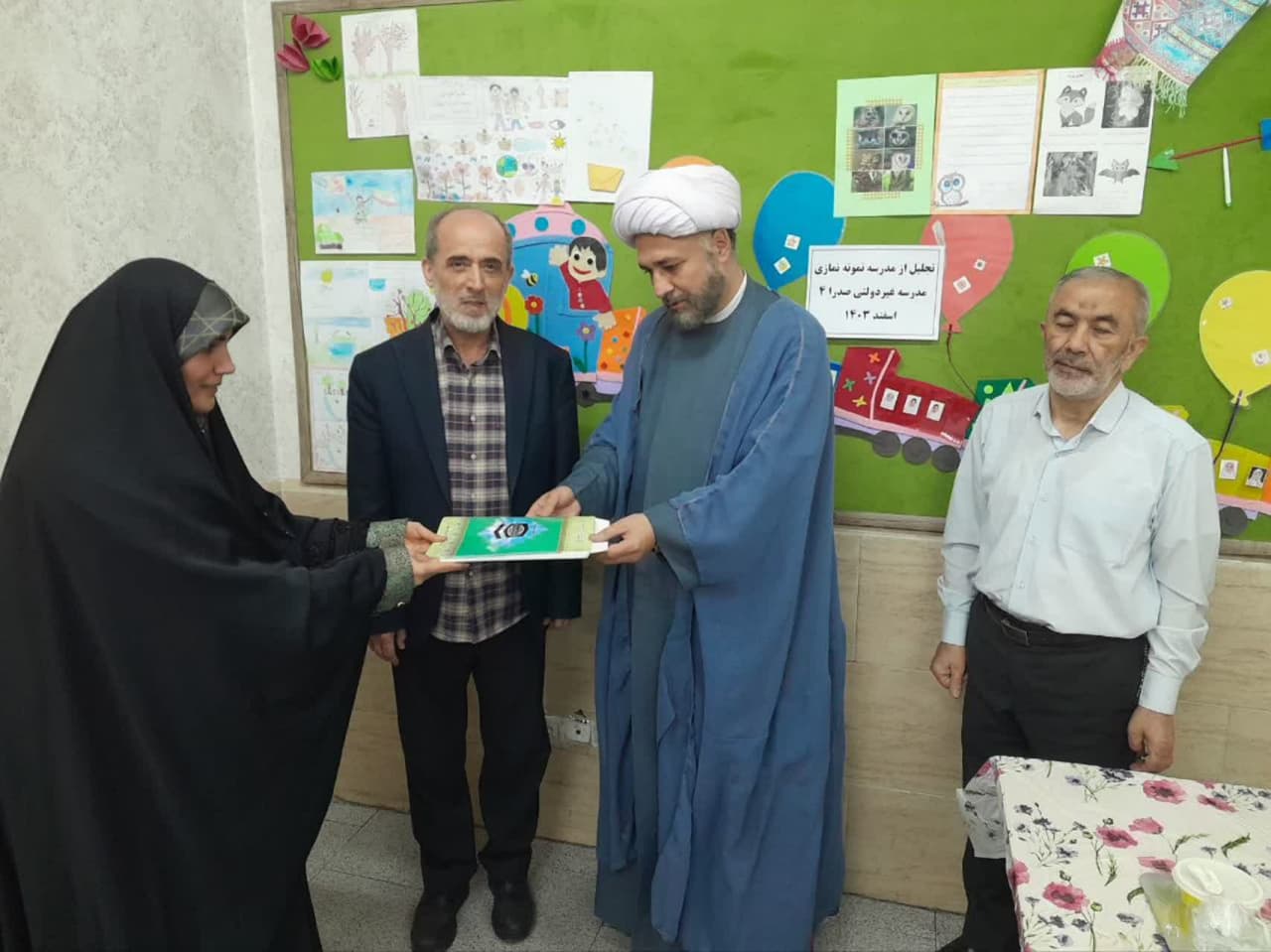 تجلیل از مدارس نمونه نمازی تبریز