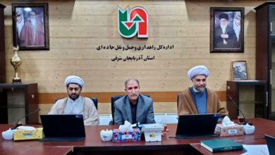 جلسه شورای اقامه نماز راهداری تبریز