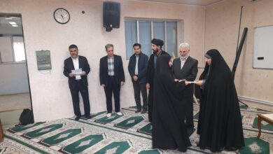 تجلیل از دانشجو معلمان فعال در اردبیل