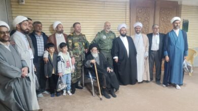 دیدار مدیر ستاد با آیت الله آل هاشم تبریز