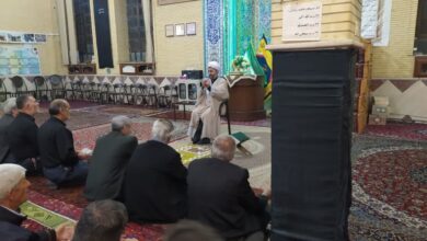 سخنرانی در مورده اهمیت اقامه‌ نماز جماعت تبریز
