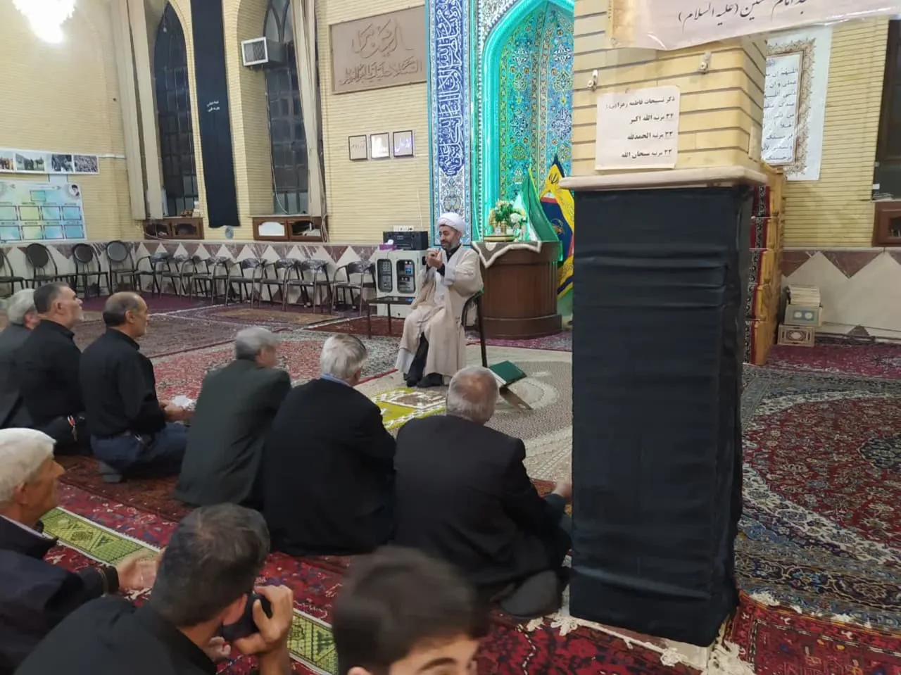 سخنرانی در مورده اهمیت اقامه‌ نماز جماعت تبریز