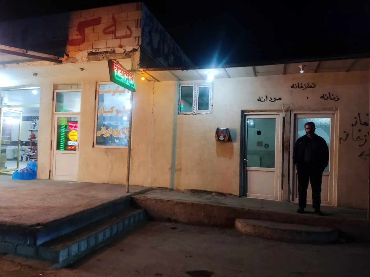 بازید از نمازخانه های بین راهی شهرستان بستان آباد