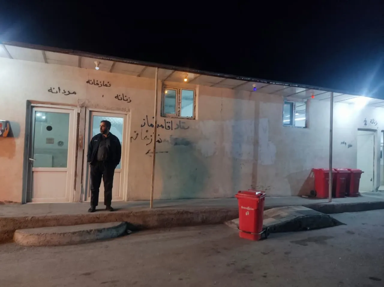 بازید از نمازخانه های بین راهی شهرستان بستان آباد
