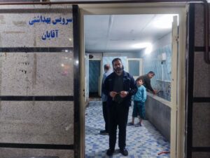 بازید از نمازخانه های بین راهی شهرستان بستان آباد