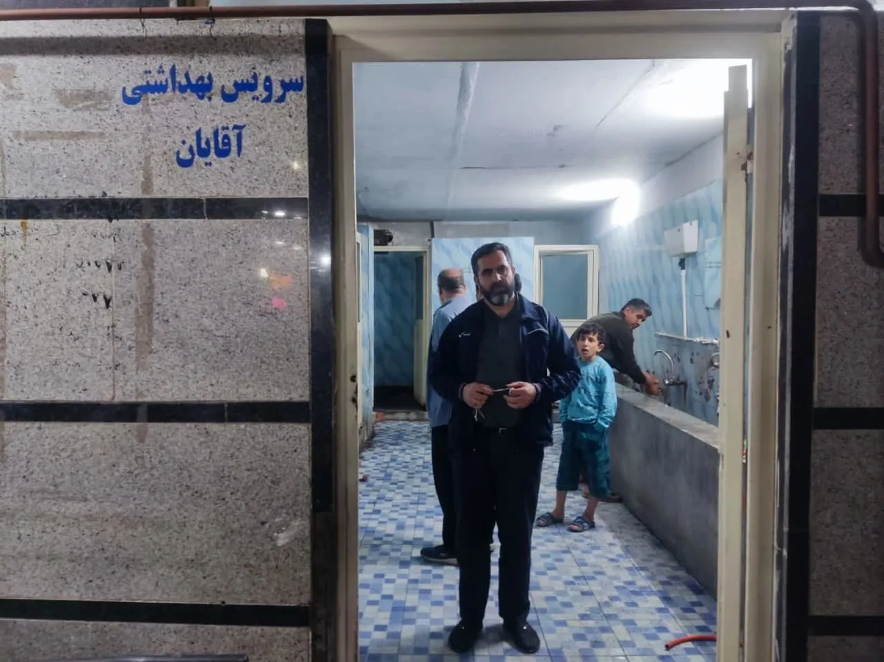 بازید از نمازخانه های بین راهی شهرستان بستان آباد