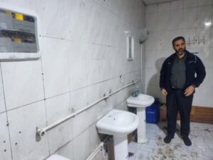 بازید از نمازخانه های بین راهی شهرستان بستان آباد