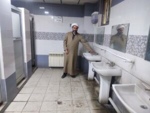بازید از نمازخانه های بین راهی شهرستان بستان آباد