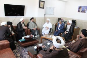 دیدار مدیر مرکز خدمات حوزه های علمیه با رئیس ستاد اقامه نماز