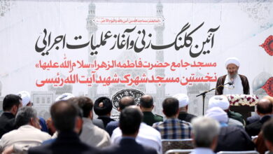 آیین کلنگ زنی اولین مسجد نهضت ملی مسکن قم برگزار شد