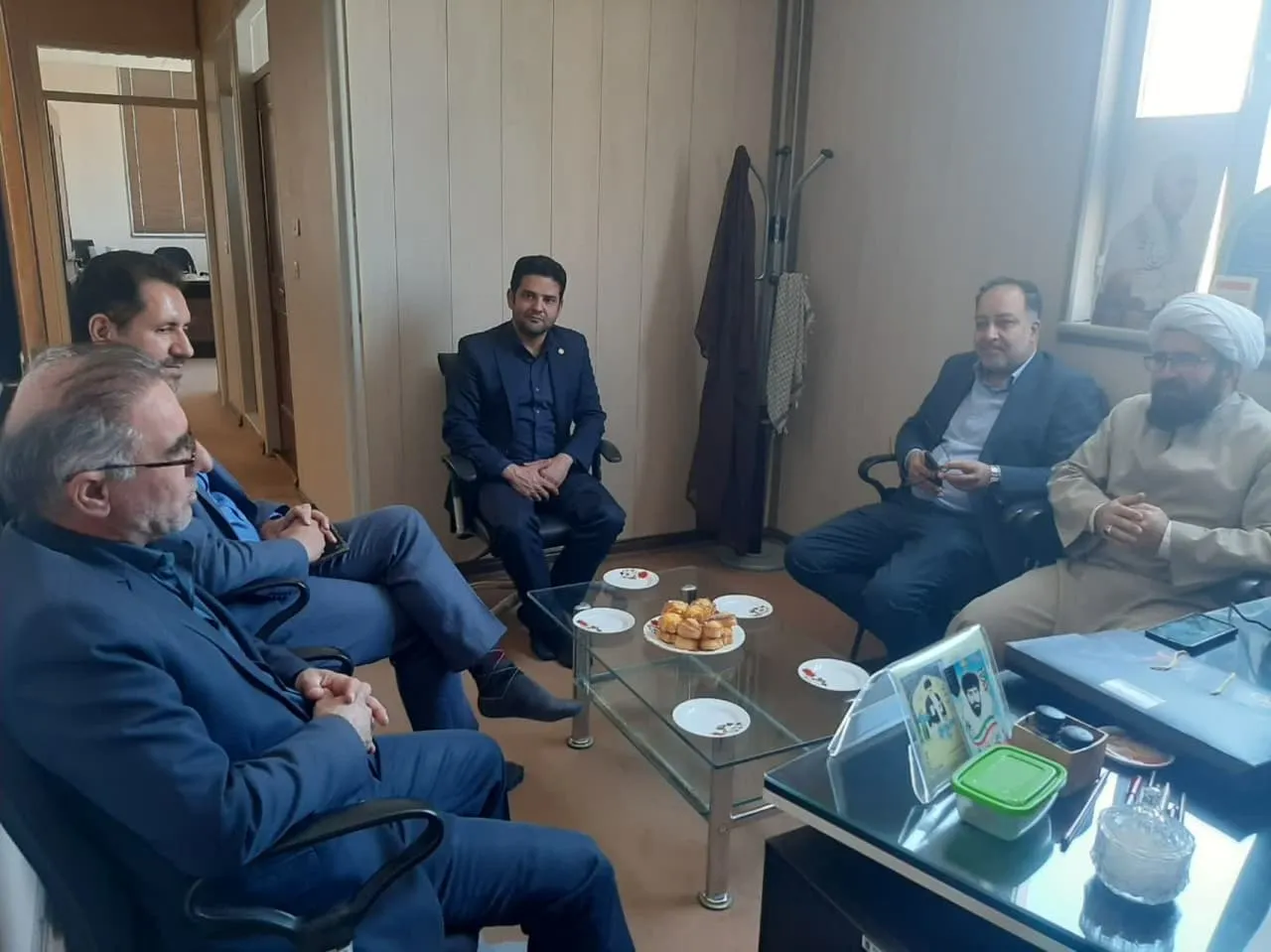 مدیر درمان تامین اجتماعی با مدیر ستاد اقامه نماز استان مرکزی دیدار کرد