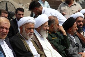 آیین کلنگ زنی اولین مسجد نهضت ملی مسکن قم برگزار شد