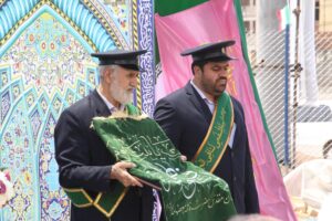 آیین کلنگ زنی اولین مسجد نهضت ملی مسکن قم برگزار شد
