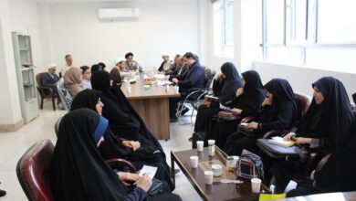 جلسه مدیر ستاد اقامه نماز قزوین با یاوران نماز استان برگزار شد