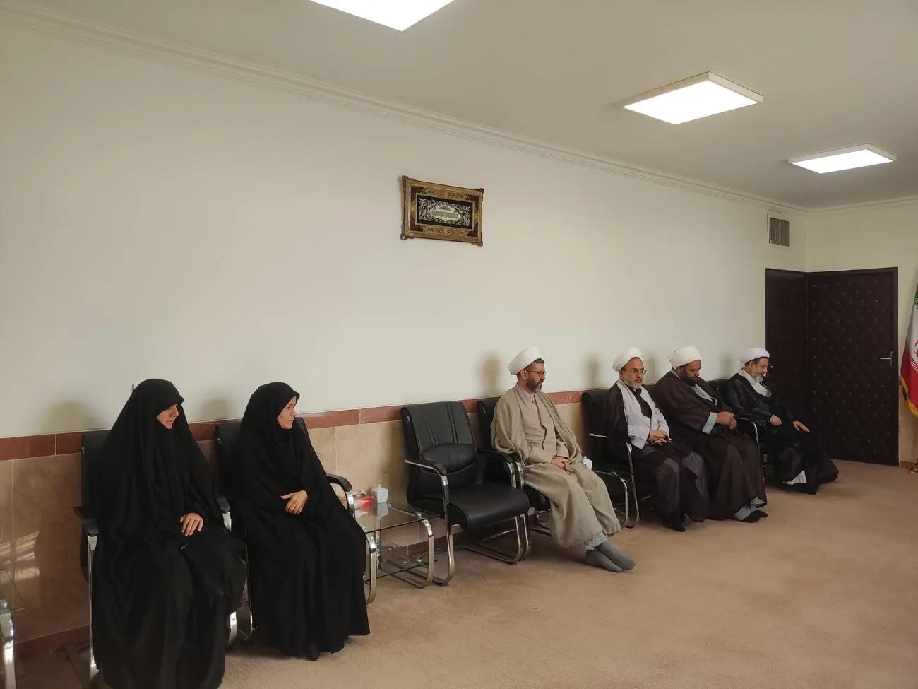 دیدار مدیر و اعضای ستاد اقامه نماز و بنیاد مهدویت با امام جمعه کرمان