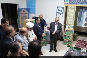 آیین رونمایی طرح ملی تجهیز نمازخانه و کتابخانه مدارس عشایری کشور