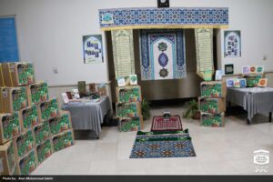آیین رونمایی طرح ملی تجهیز نمازخانه و کتابخانه مدارس عشایری کشور