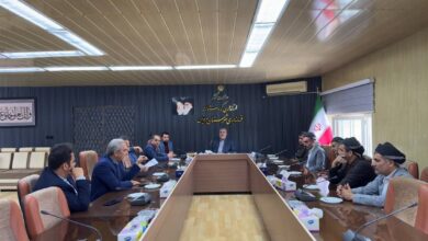 جلسه پیگیری احداث مسجد در محوطه بیمارستان بوعلی مریوان برگزار شد