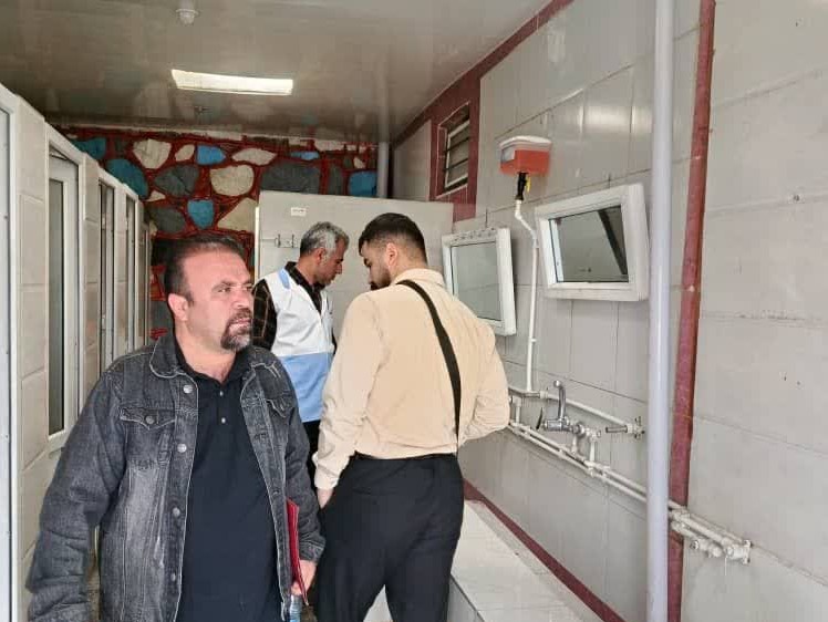 بازدید مشترک از نمازخانهها و سرویسهای بهداشتی مجتمعها و رستورانهای بینراهی محور سنندج – دیواندره – سقز