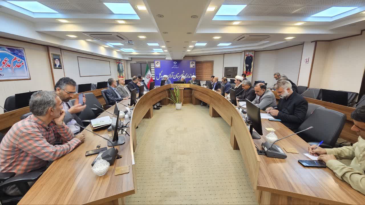 جلسه شورای اقامه نماز آران و بیدگل برگزار شد