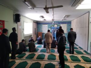 بازدید از نمازخانه های ادارات و سازمان ها در ایام ماه مبارک رمضان انجام شد
