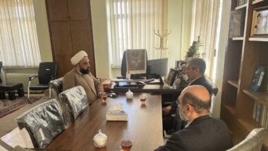 دیدار مدیر عامل بانک سپه استان آذربایجان غربی با مدیر ستاد اقامه نماز استان