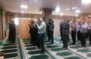 بازدید از نمازخانه های ادارات و سازمان ها در ایام ماه مبارک رمضان انجام شد