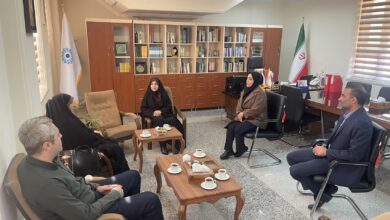 دیدار با مدیر کل کتابخانه های عمومی آذربایجان غربی