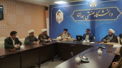 جلسه شورای اقامه نماز دانشگاه صنعتی استان همدان برگزار شد