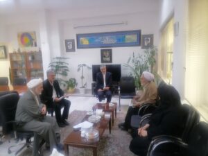 در راستای توسعه فرهنگ نماز مدیر ستاد اقامه نماز استان معاون فرهنگی، اجتماعی و زیارت استانداری دیدار کرد