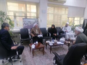 در راستای توسعه فرهنگ نماز مدیر ستاد اقامه نماز استان معاون فرهنگی، اجتماعی و زیارت استانداری دیدار کرد