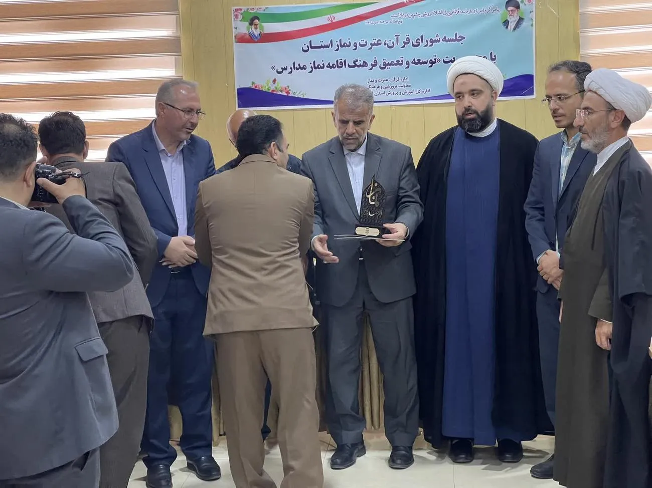 جلسه شورای اقامه نماز آموزش و پرورش آذربایجان غربی برگزار شد