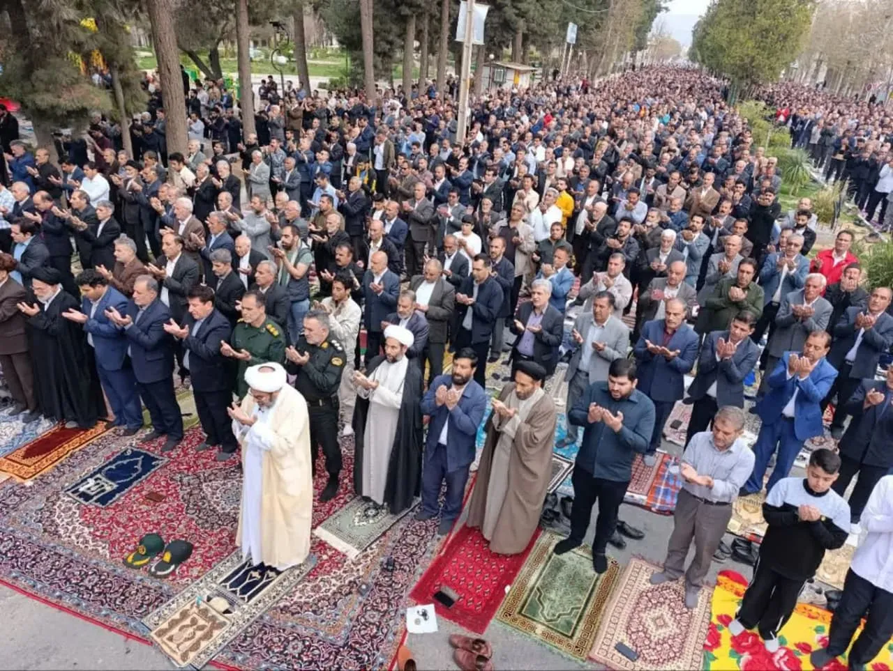 نماز عید فطر در لرستان