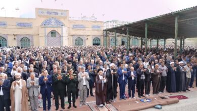 نماز عید فطر در لرستان