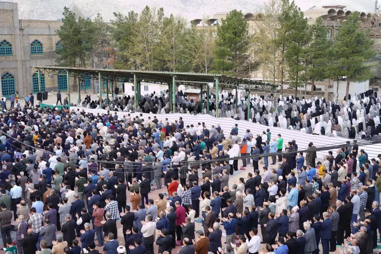نماز عید فطر در لرستان