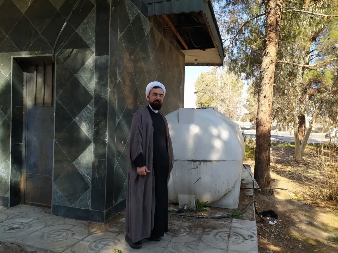 بازدید مدیر ستاد اقامه نماز استان از نمازخانه و اماکن مسافری پارک سوکان سمنان
