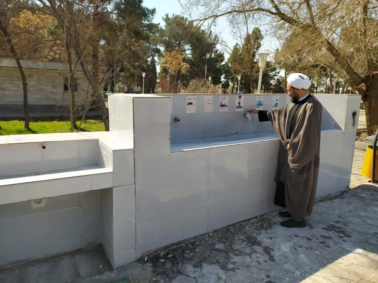 بازدید مدیر ستاد اقامه نماز استان از نمازخانه و اماکن مسافری پارک سوکان سمنان