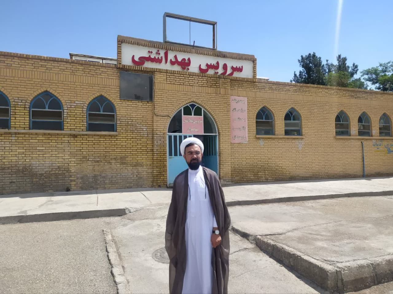 بازدید مدیر ستاد اقامه نماز از مجتمع خدمات رفاهی امام رضا (ع) در جاده سمنان-دامغان